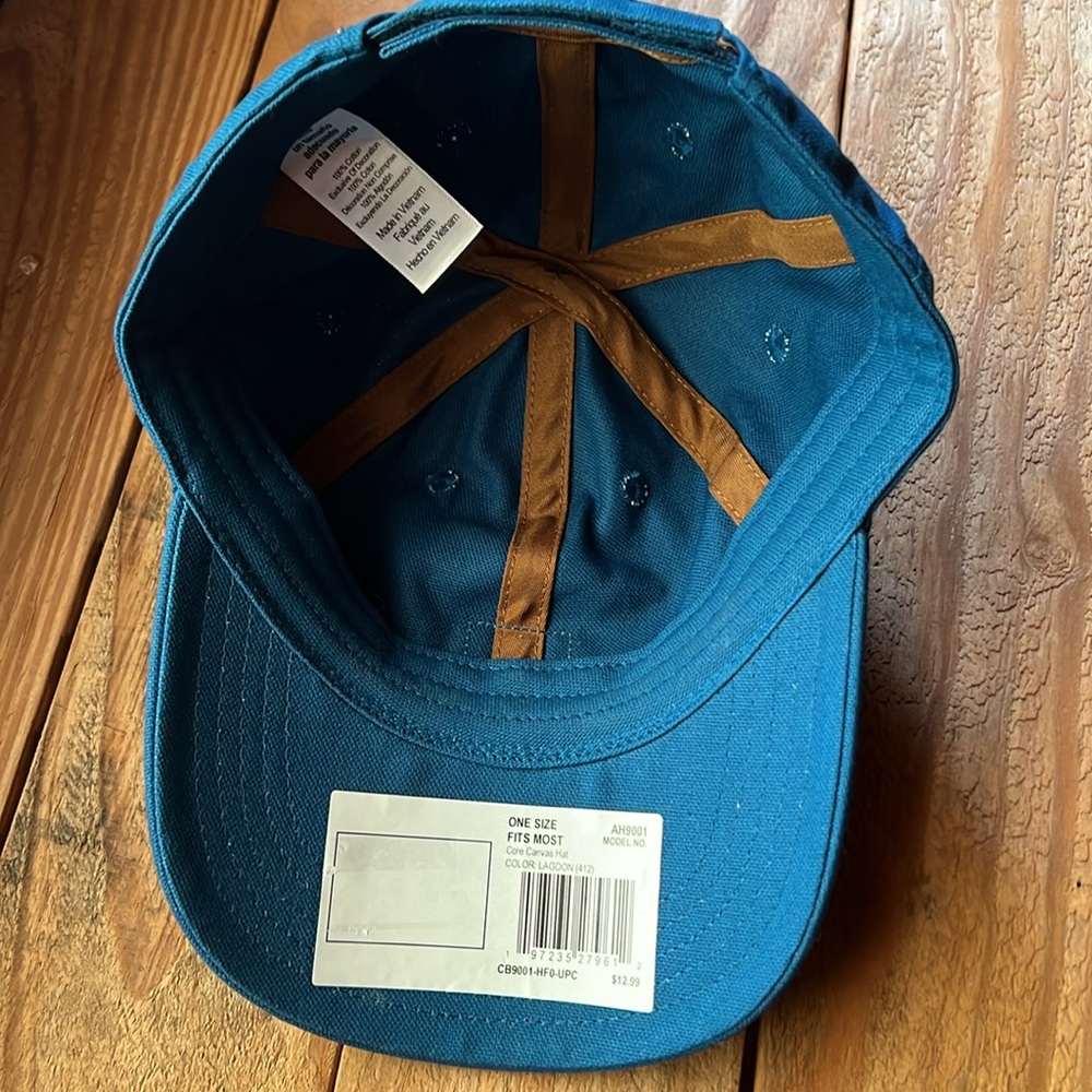 Carhartt Core Canvas Hat One Size Fits Most Color: Langoon (412) - Picture 16 of 16